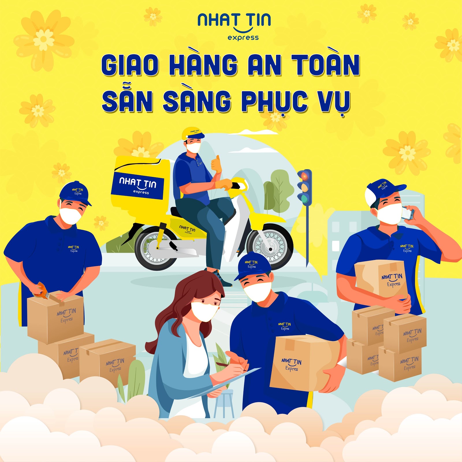 Dịch vụ chuyển phát nhanh Hà Nội Sài Gòn  NTX - Nhất Tín Express